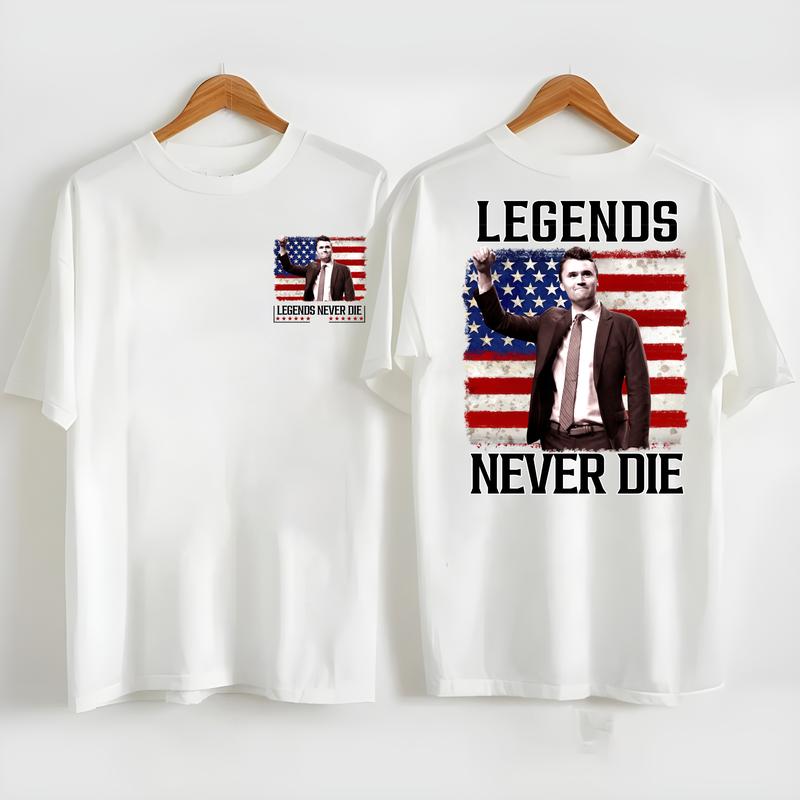 Charlie Kirk legends shirt