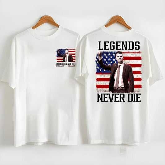 Charlie Kirk legends shirt