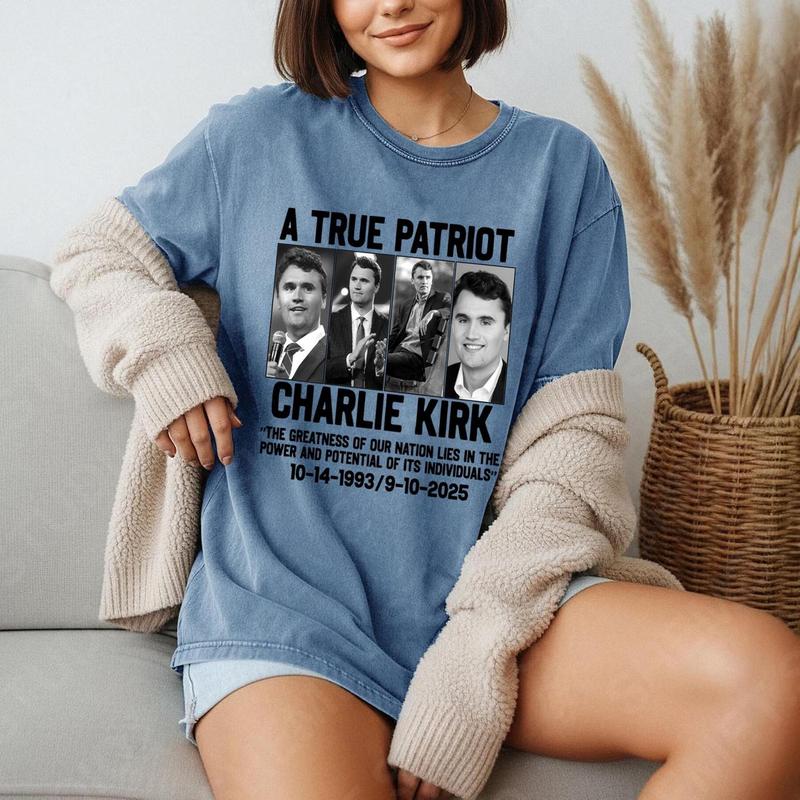 A True Patriot Charlie Kirk Shirt