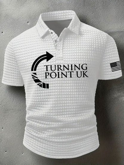 Men's Charlie Kirk Turning Point short sleeve shirt