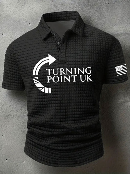 Men's Charlie Kirk Turning Point short sleeve shirt