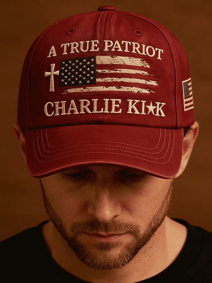 A Ture Patriot Charlie Kirk Hat