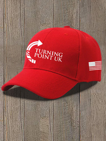 UnisexCharlie Kirk Turning Point Design Print Hat